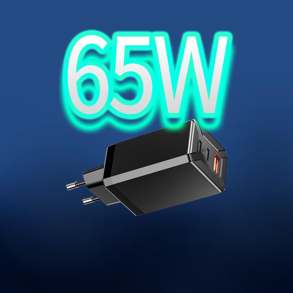  宇洋 PD 65W GaN 技术快速充电手机和平板电脑充电器